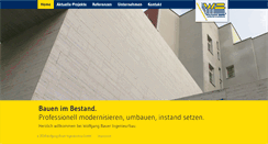 Desktop Screenshot of bauer-ingbau.de
