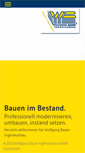 Mobile Screenshot of bauer-ingbau.de